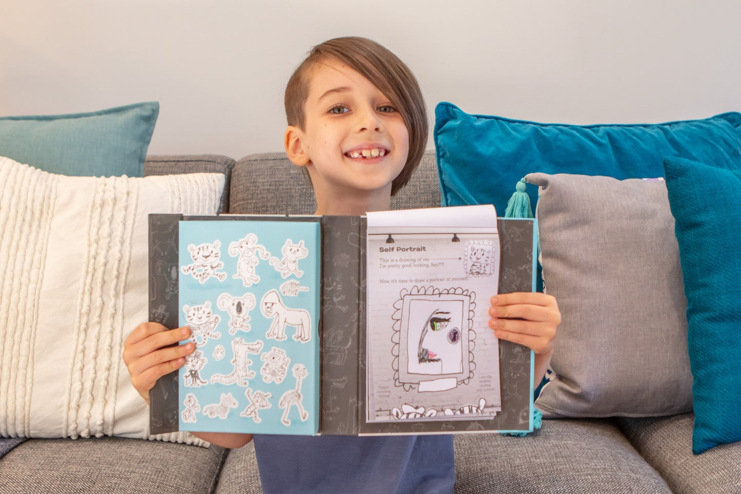 إلهام الرسم - دفتر رسم موجه