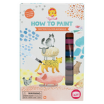 Tiger Tribe | How to Paint Watercolour Animals Colouring Set | Order Online From Sweet Pea