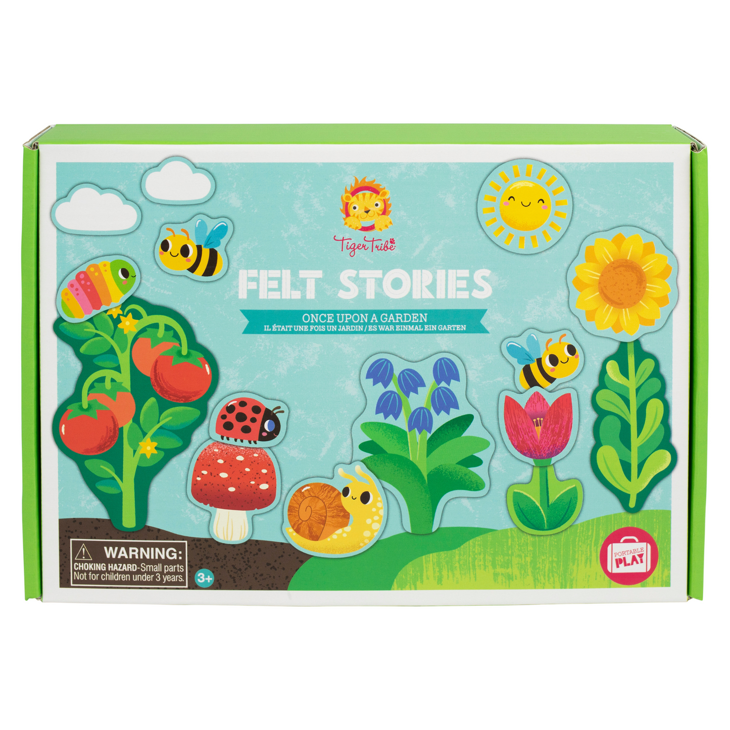 Tiger Tribe | Felt Stories | Once Upon A Garden | Sweet Pea