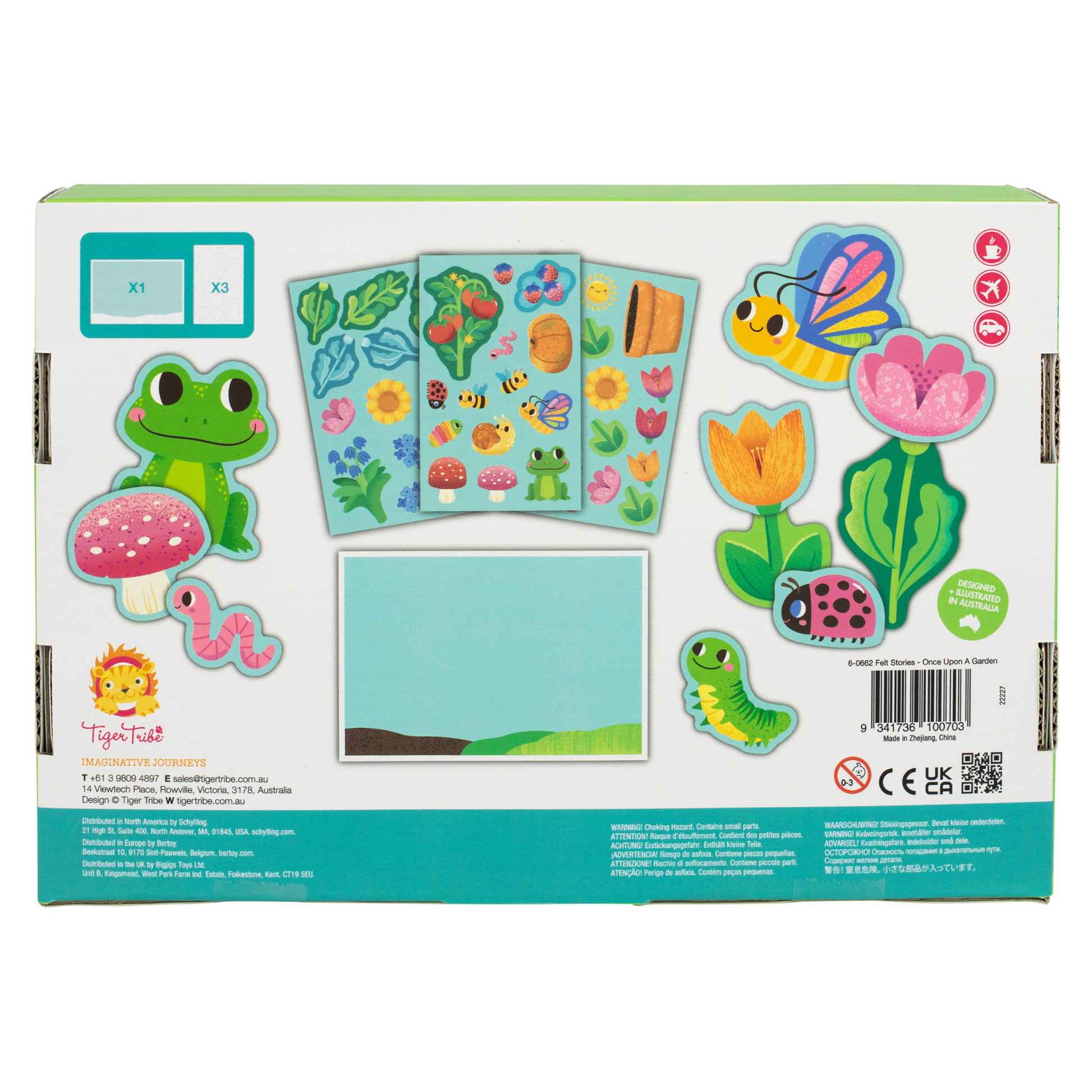 Tiger Tribe | Felt Stories | Once Upon A Garden