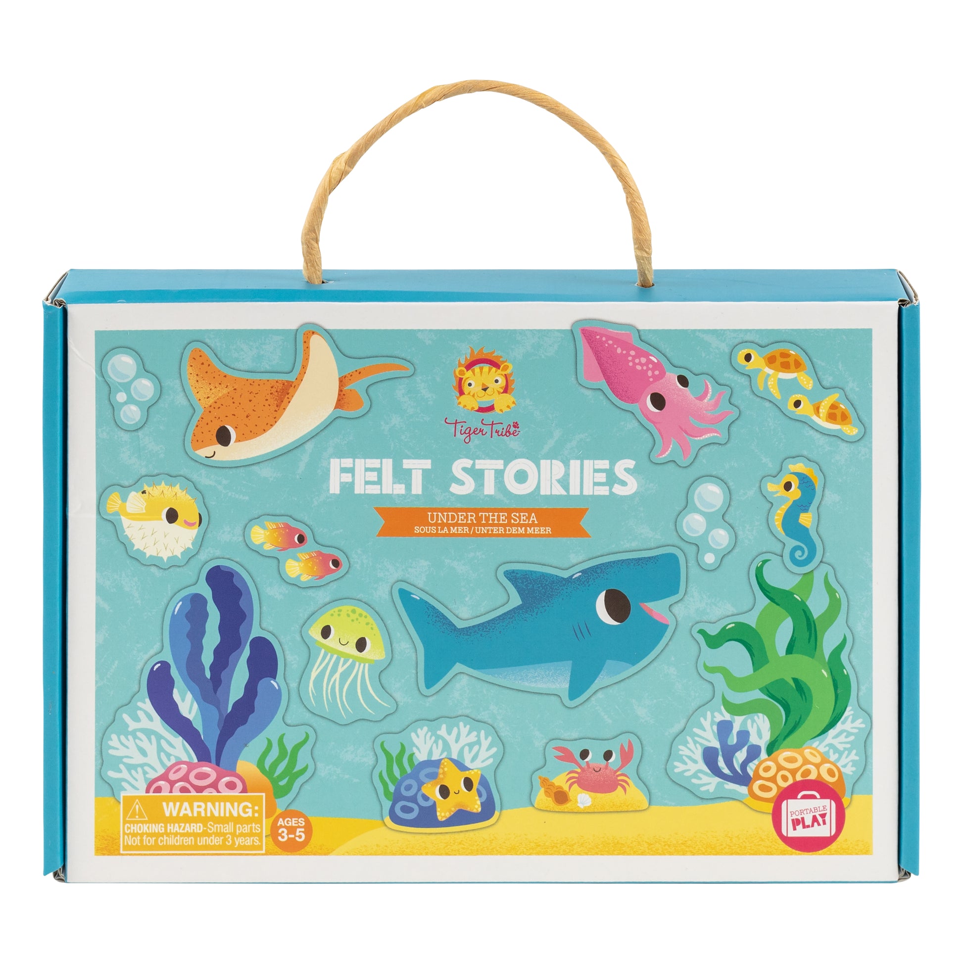 Tiger Tribe | Felt Stories In Under the Sea | Same Day UAE Delivery