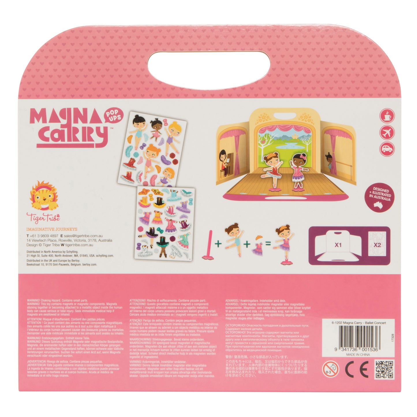 Magna Carry & Magna Fun - Dress Ups Playset Collection for Creative Kids