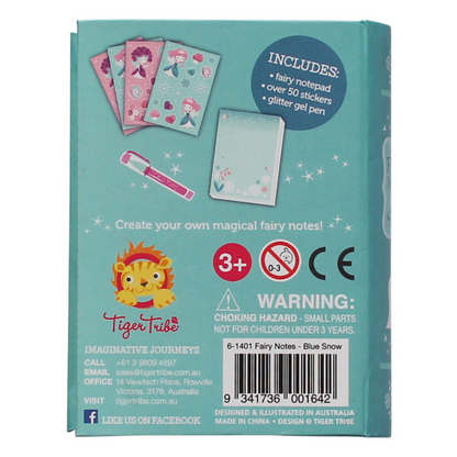 Fairy Notes Book - Blue