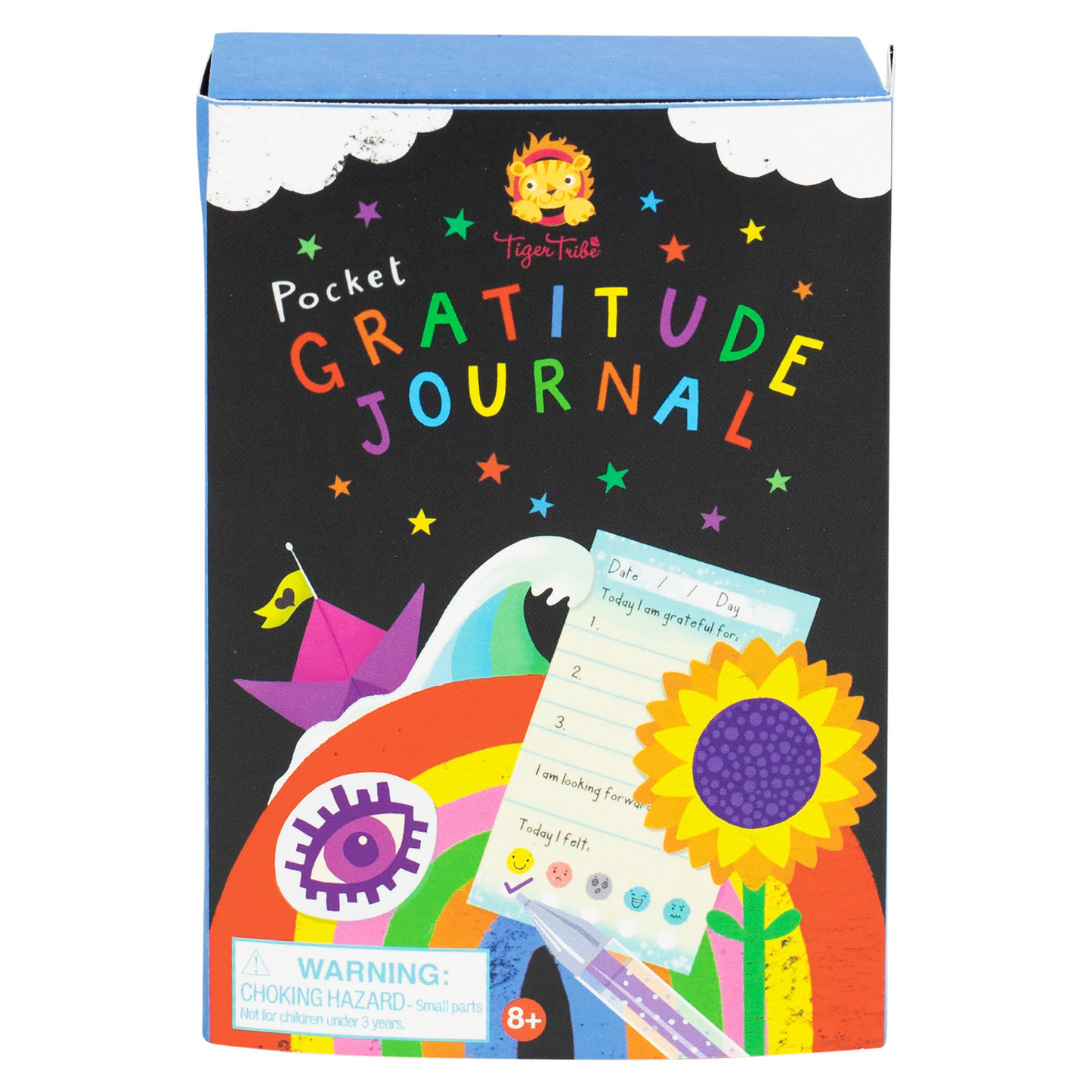 Tiger Tribe | Pocket Gratitude Journal | Suitable For 8 Years+
