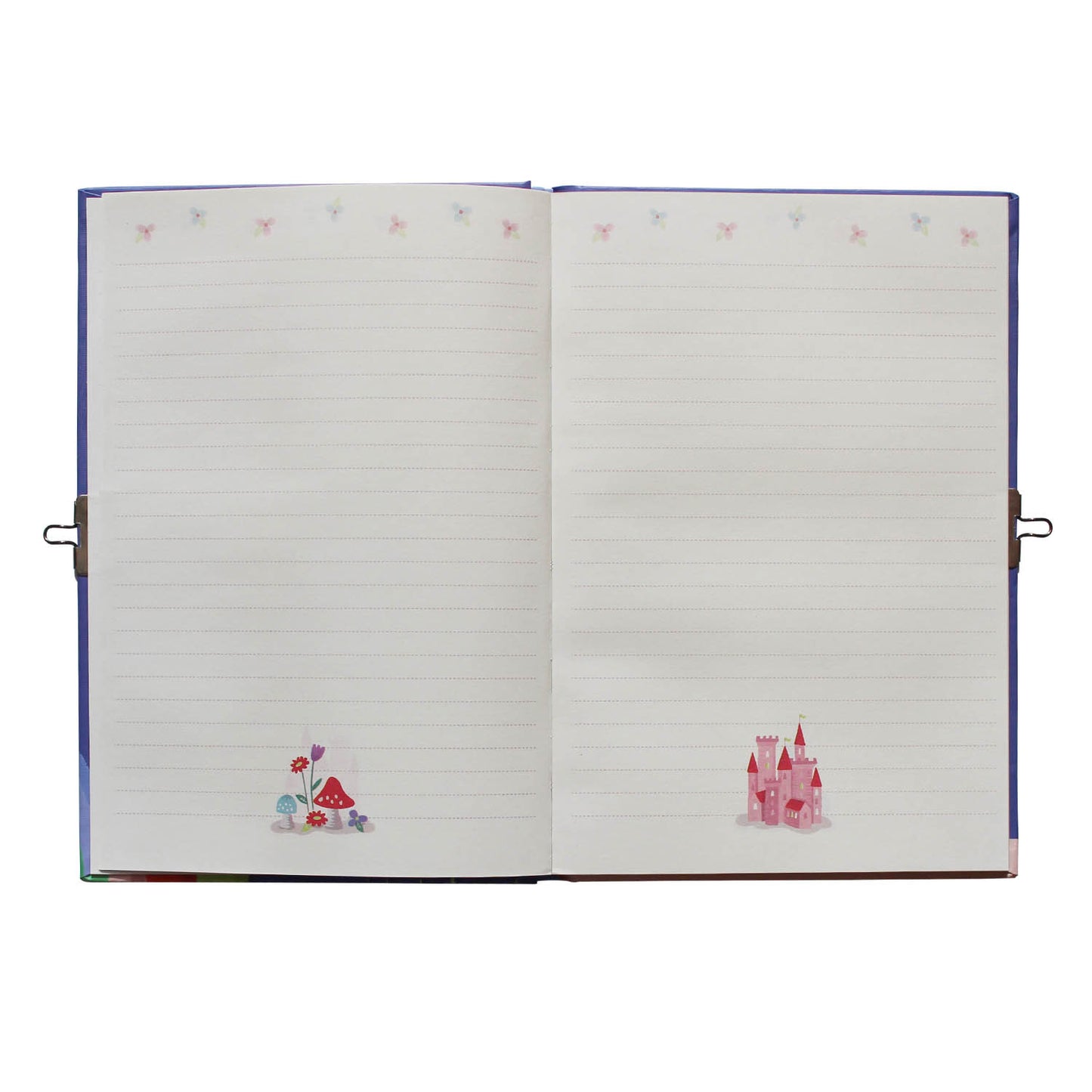 Lockable Diary - Unicorn Rainbows - Sweet Pea Kids
