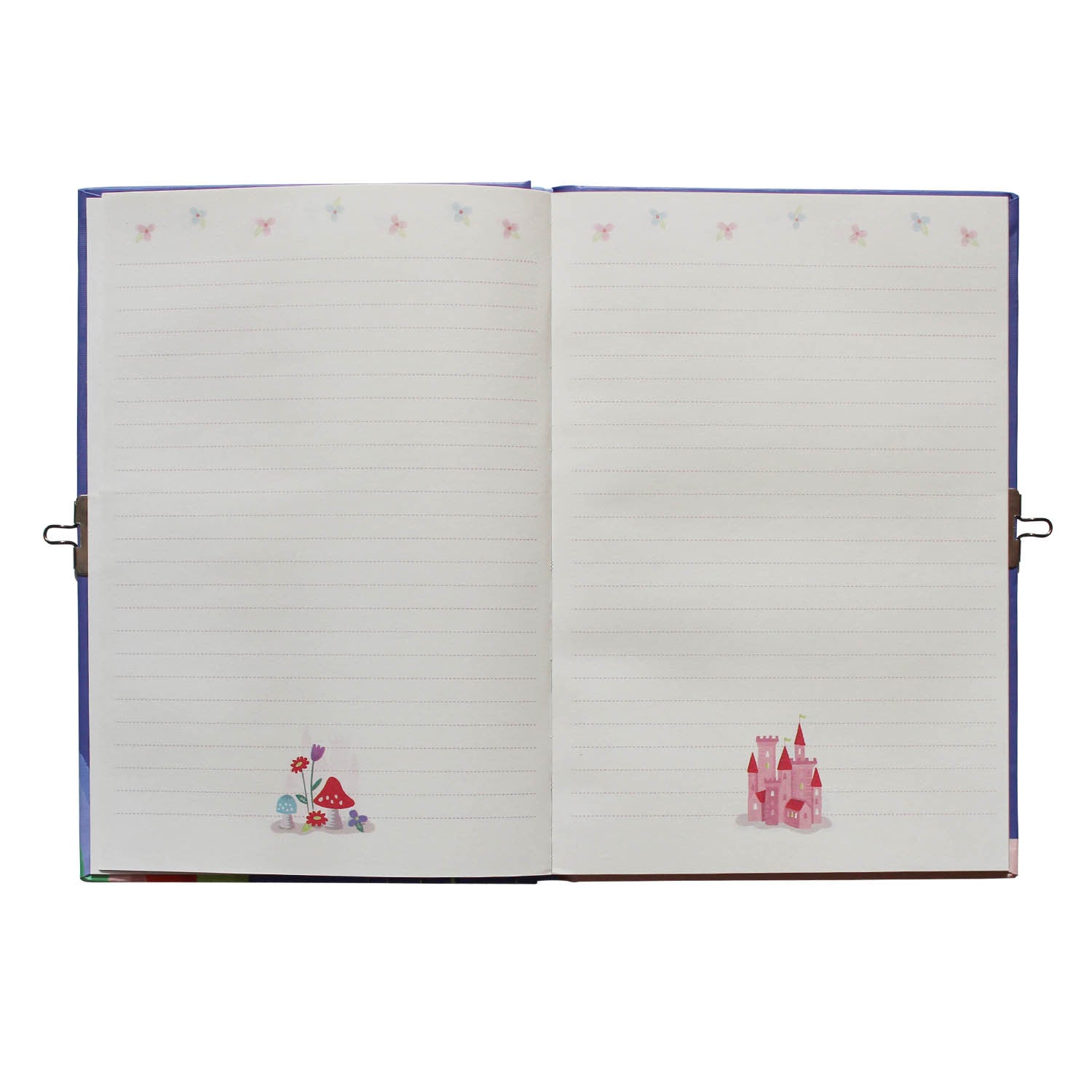 Lockable Diary - Unicorn Rainbows - Sweet Pea Kids