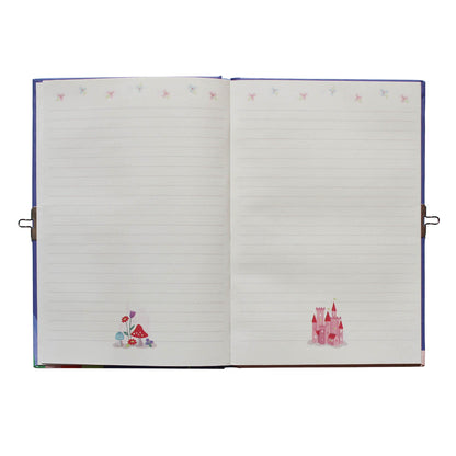 Lockable Diary - Unicorn Rainbows - Sweet Pea Kids