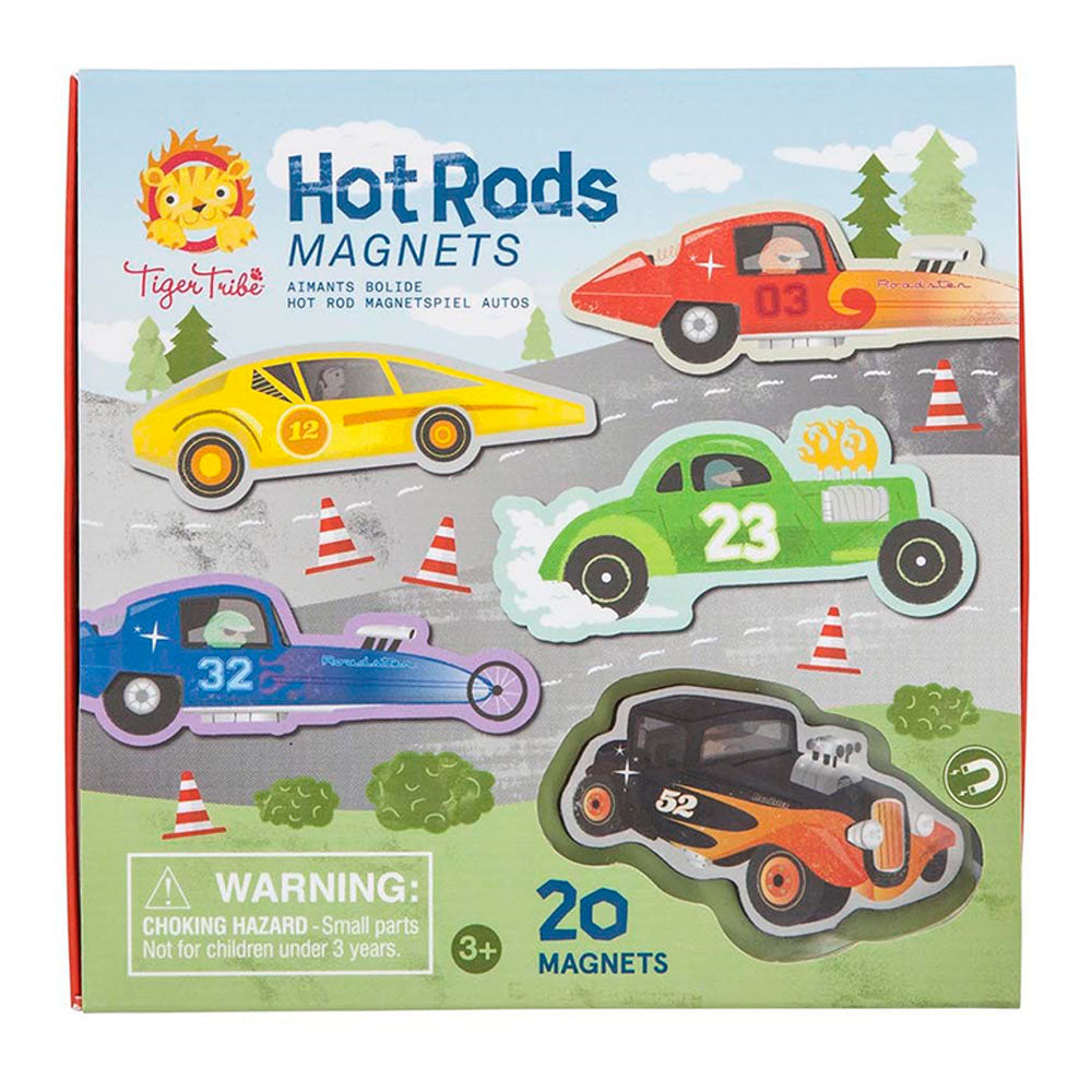 Hot Rod Magnets - Sweet Pea Kids