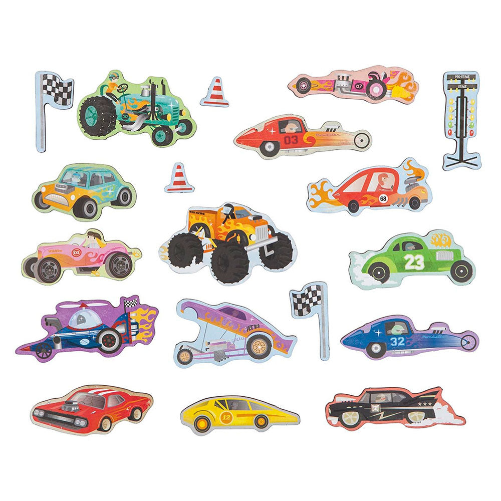 Hot Rod Magnets - Sweet Pea Kids