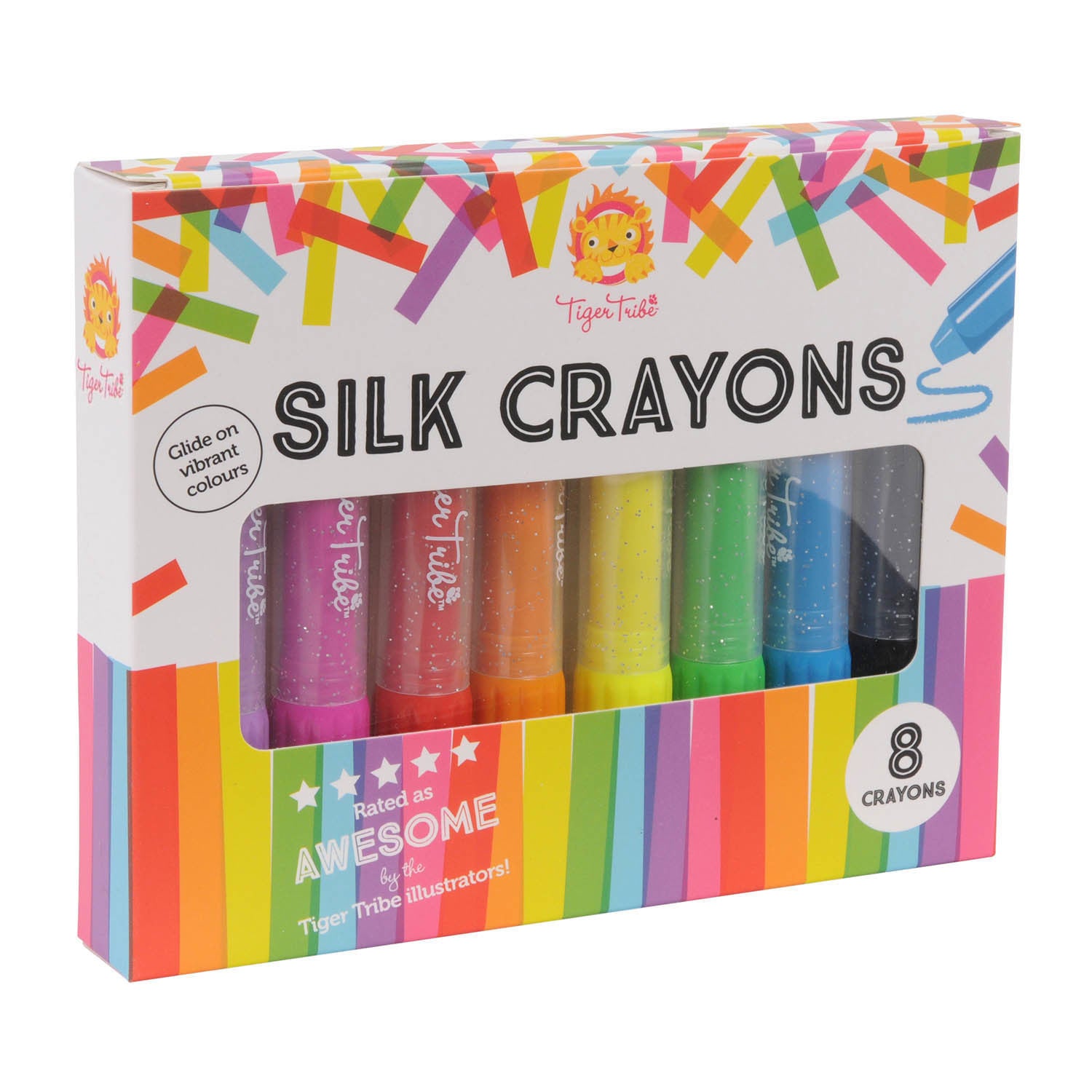Tiger Tribe | Washable Silk Crayons | Suitable From 3 Years+ | Order Online