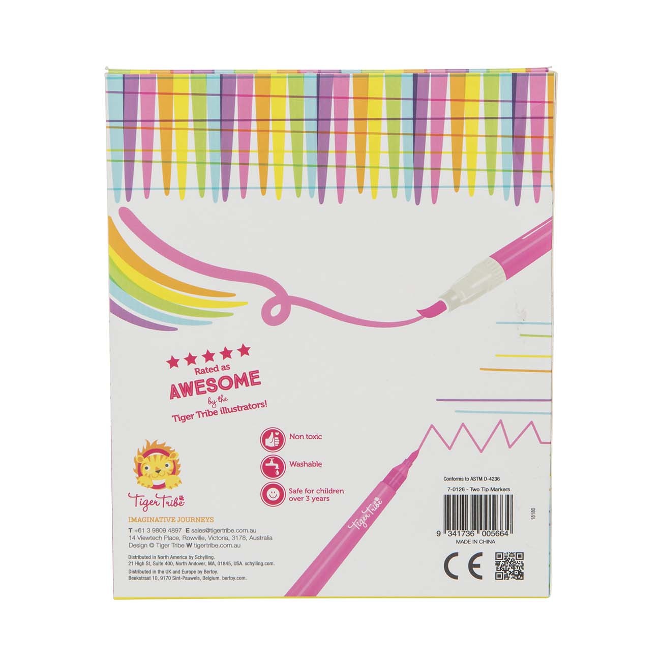 Two Tip Markers - Sweet Pea Kids