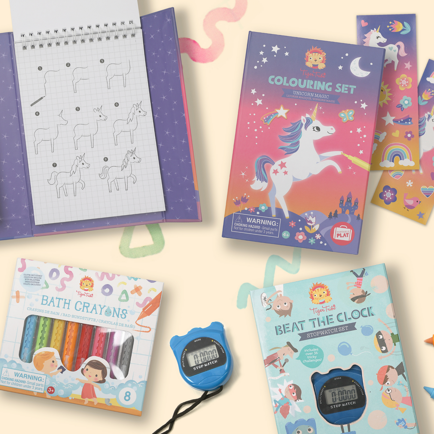 أقلام تلوين الحمام