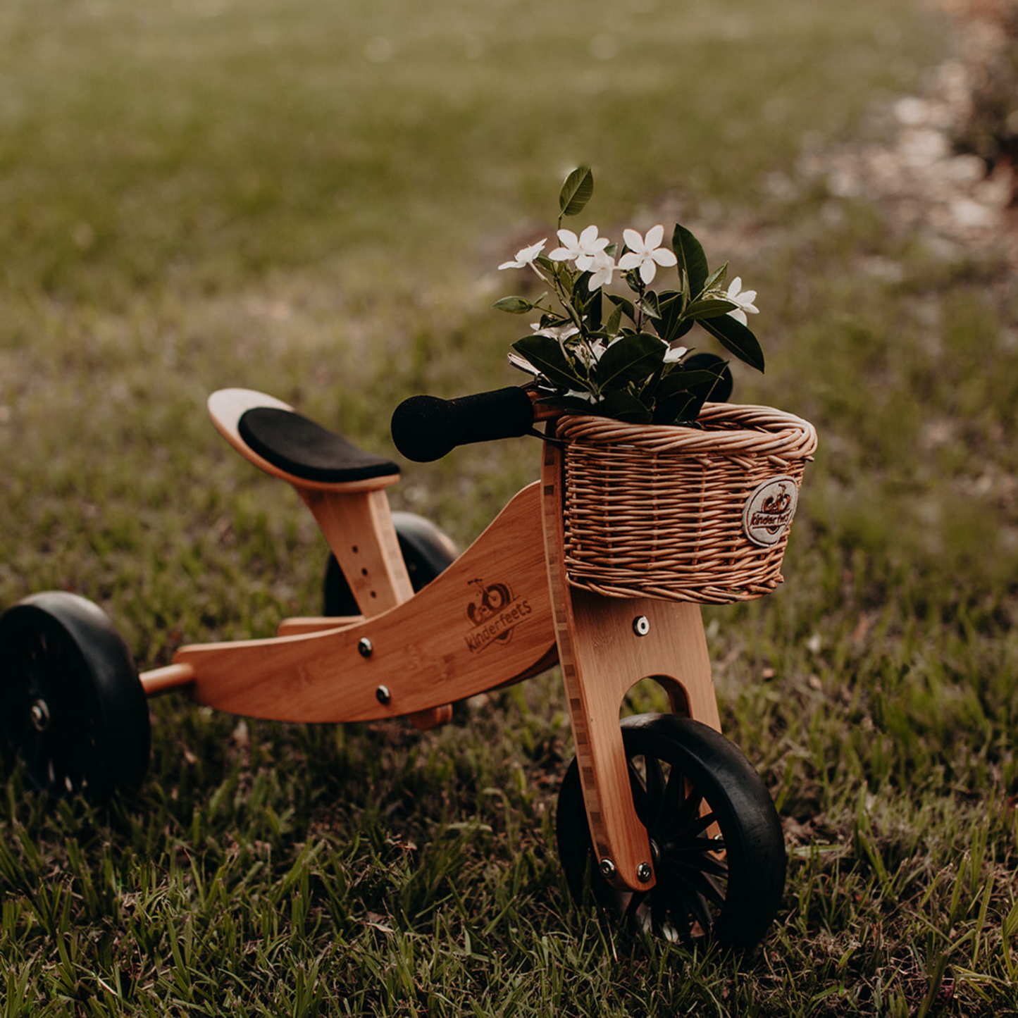 Order Online Kinderfeets Wicker Bike Basket