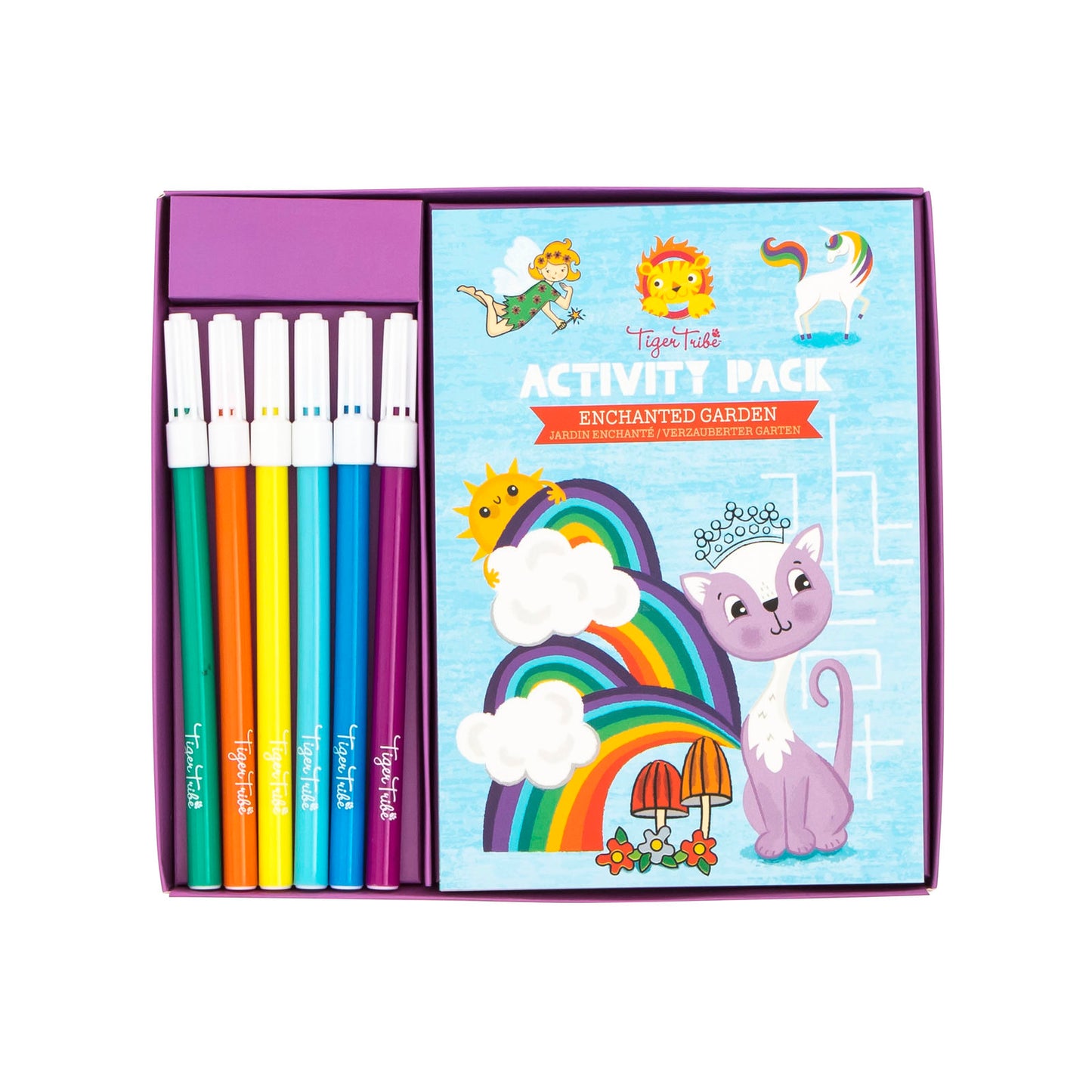 Tiger Tribe | Activity Pack In Enchanted Garden Design