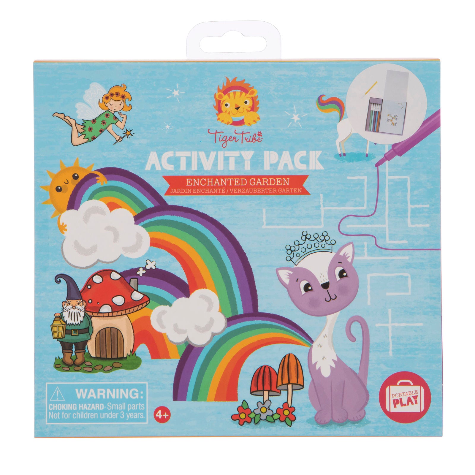 Tiger Tribe | Activity Pack In Enchanted Garden Design | Sweet Pea