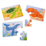 Six Piece Puzzles - Sea Creatures (set of 3)