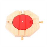 Wooden Train Accessory - 4 Way Turntable