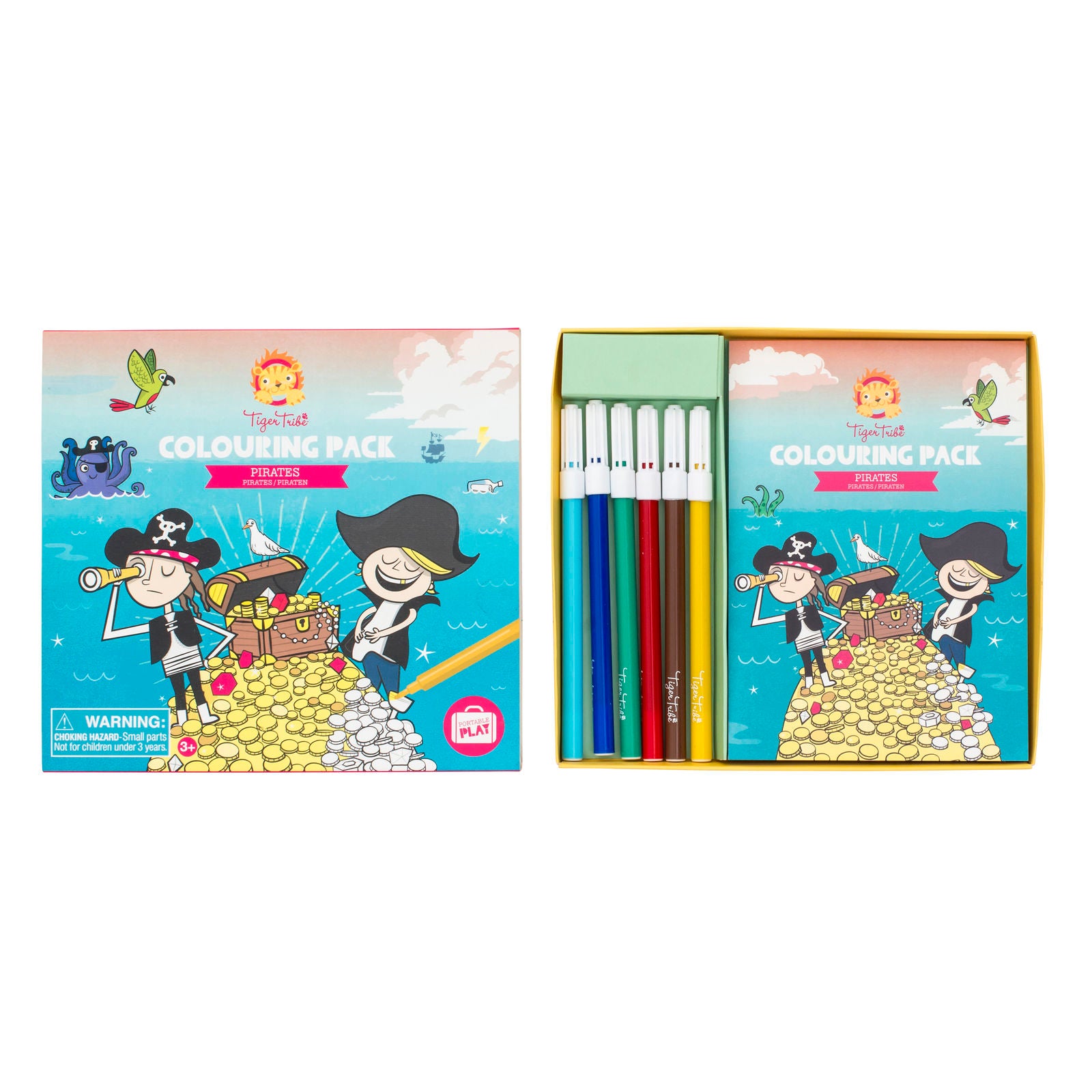 Colouring Pack - Pirates - Sweet Pea Kids
