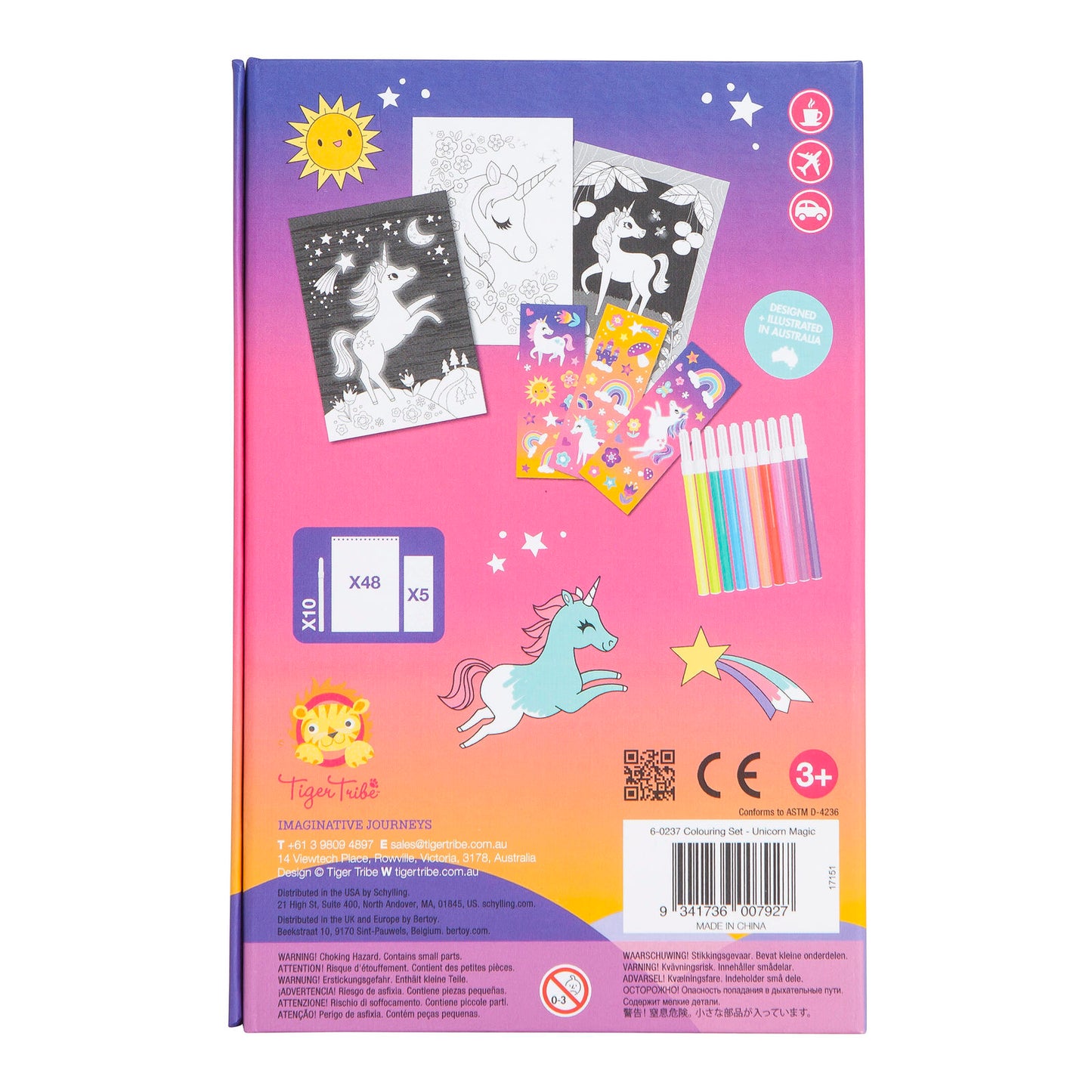 Colouring Set - Unicorn Magic - Sweet Pea Kids