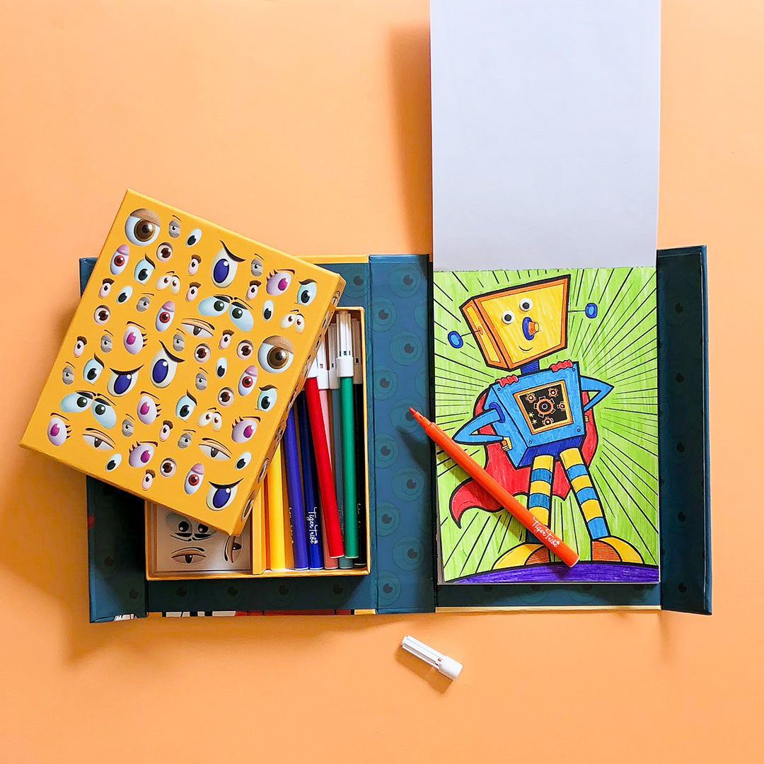 مجموعة التلوين - عيون مجنونة