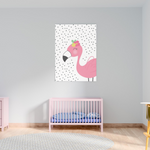 Sweet Pea - Pink Flamingo  Wall Art Print - Sweet Pea Kids