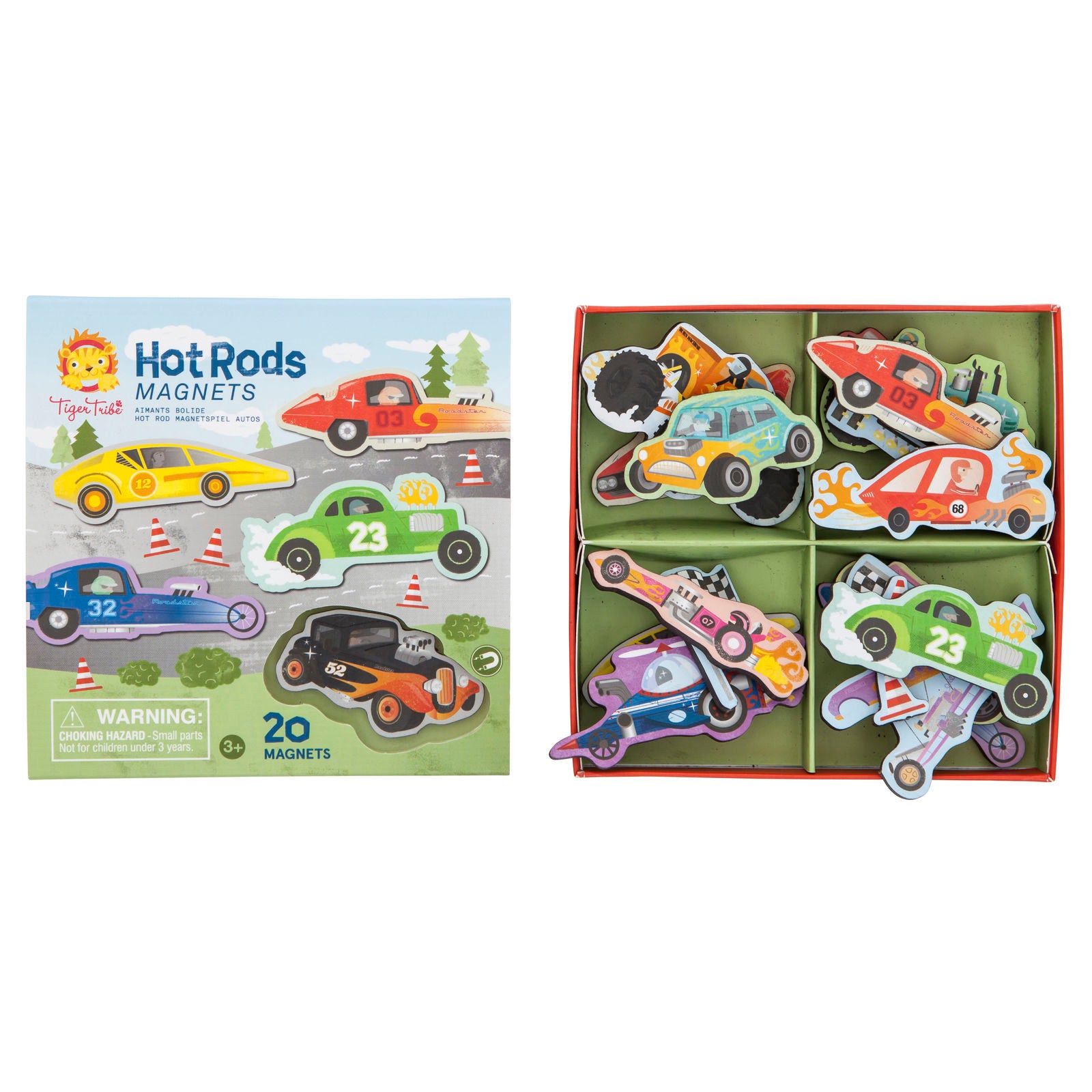 Hot Rod Magnets - Sweet Pea Kids