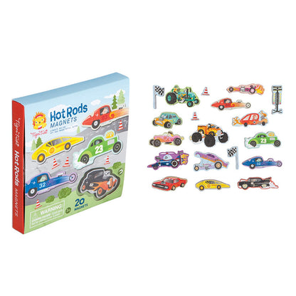 Hot Rod Magnets - Sweet Pea Kids