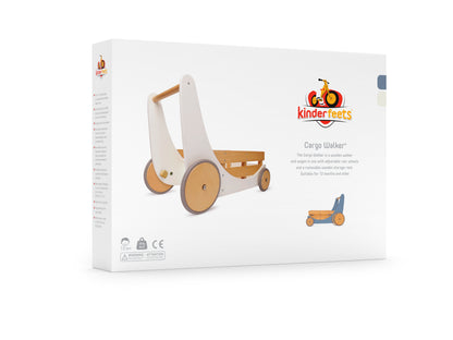 مشاية كيندر فيتس لعبة كارجو - أبيض