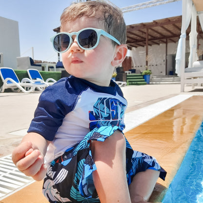 James - Baby Sunglasses (0-3 years) | Infant & Toddler UV Protection Soft Flexible Frames