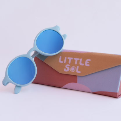 Flexible Sunglasses - Baby Blue (3-10 years)