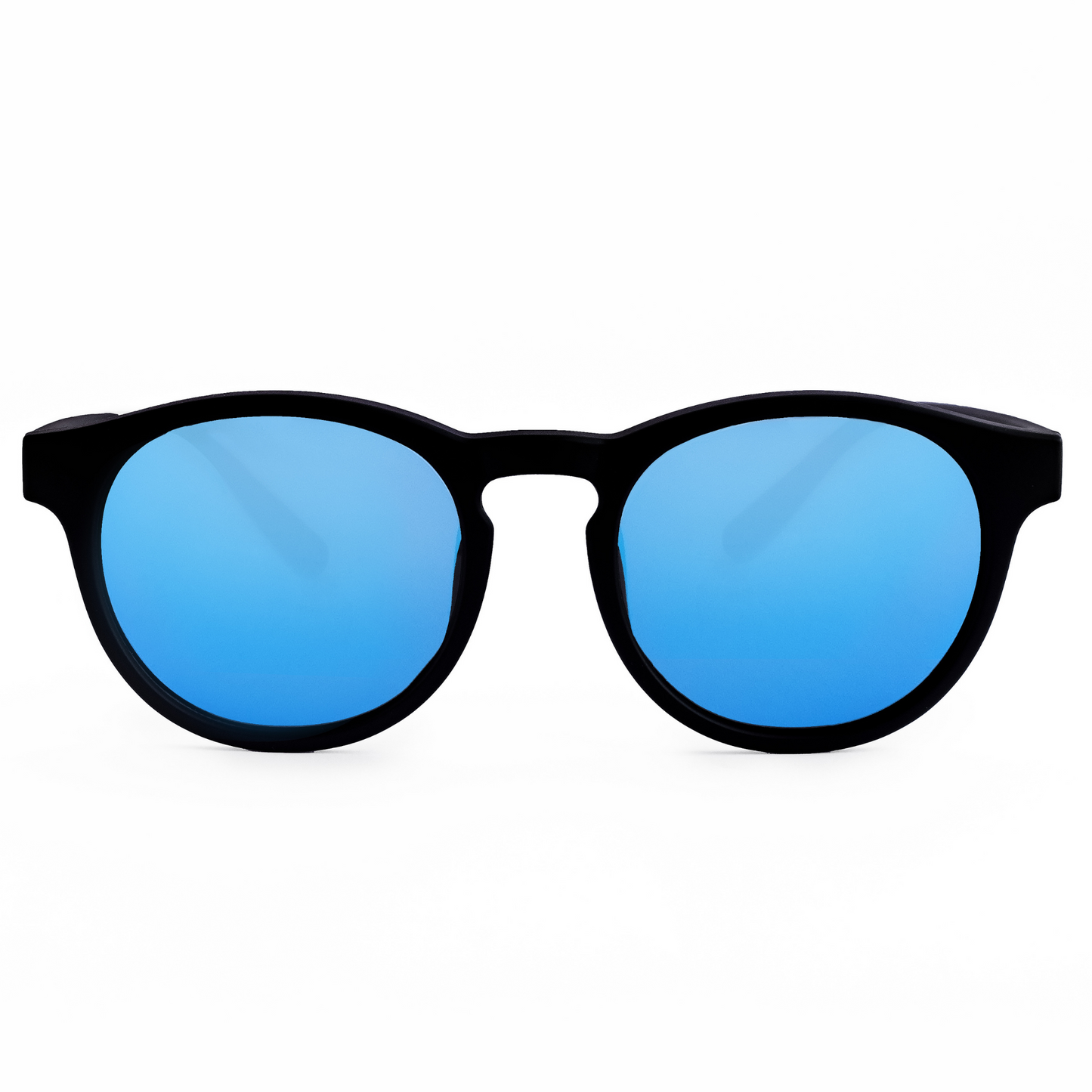 Flexible Sunglasses - Matte Black Mirrored (3-10 years)