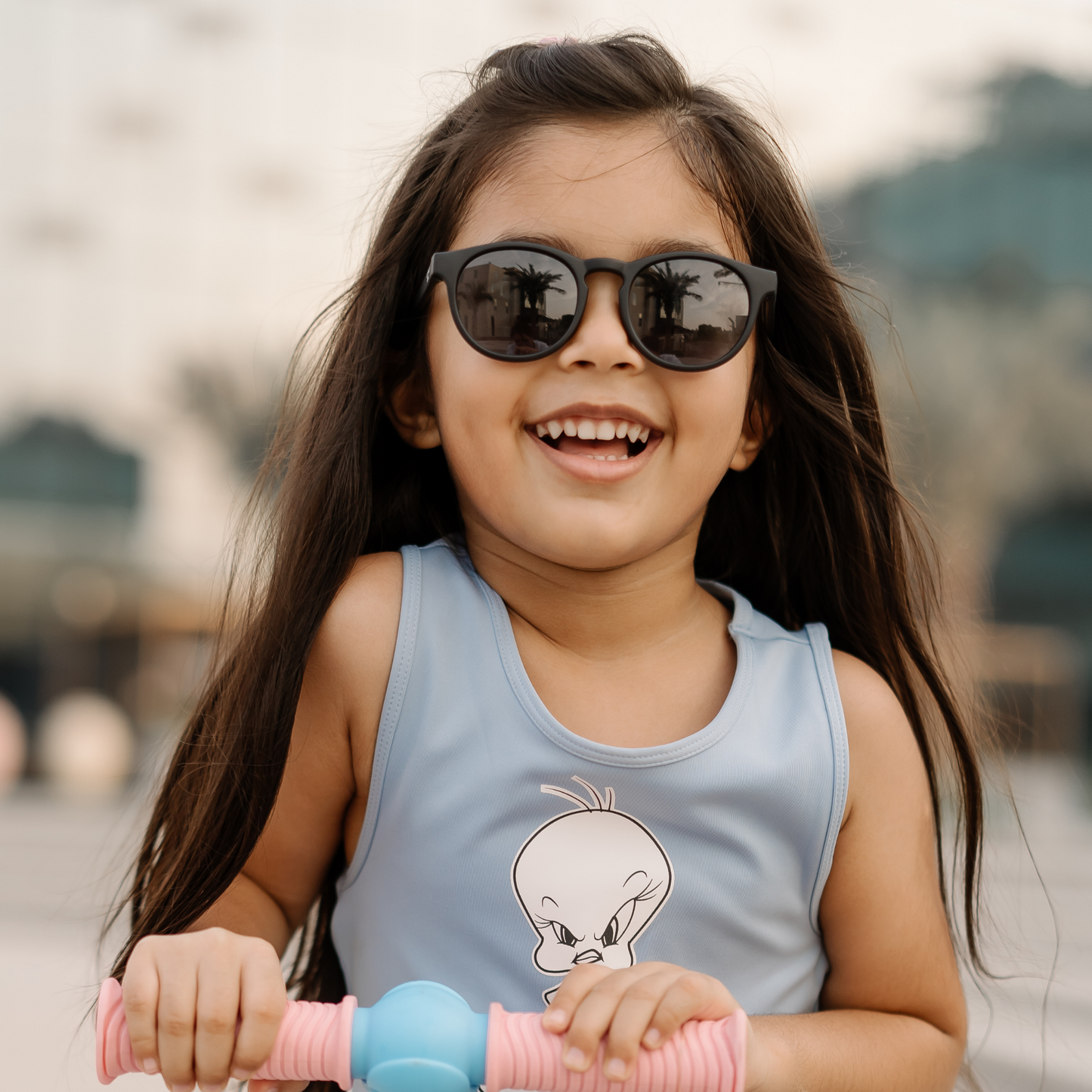 Flexible Sunglasses - Matte Black (3-10 years)