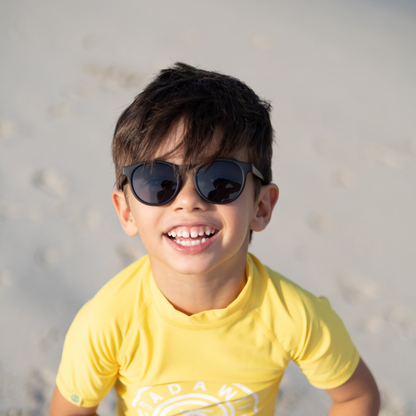 Flexible Sunglasses - Matte Black (3-10 years)