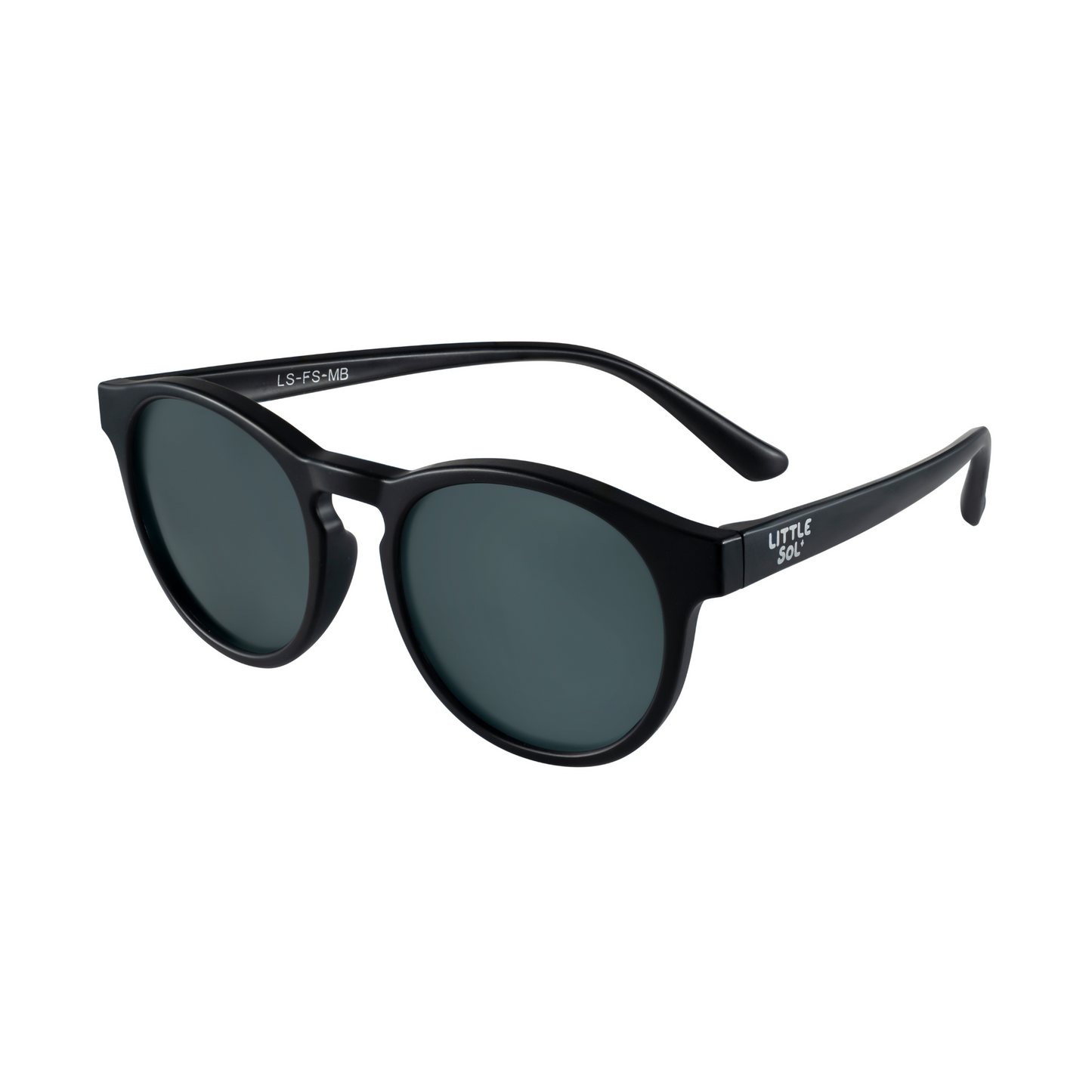 LITTLE SOL+ | Sydney - Black Kids Sunglasses | Age 3-10