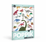 Mini Sticker Poster - Dinosaurs (+26 Stickers)