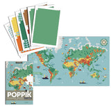 Sticker Poster - World Map