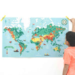 Sticker Poster - World Map