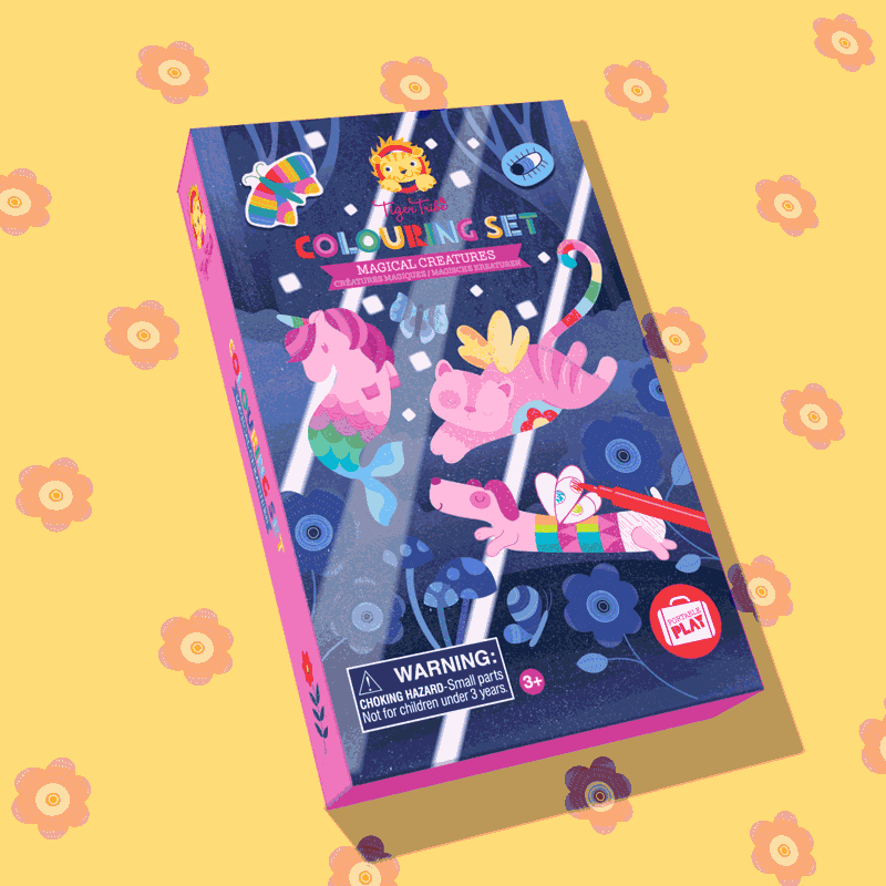 Colouring Set In Magical Creatures 