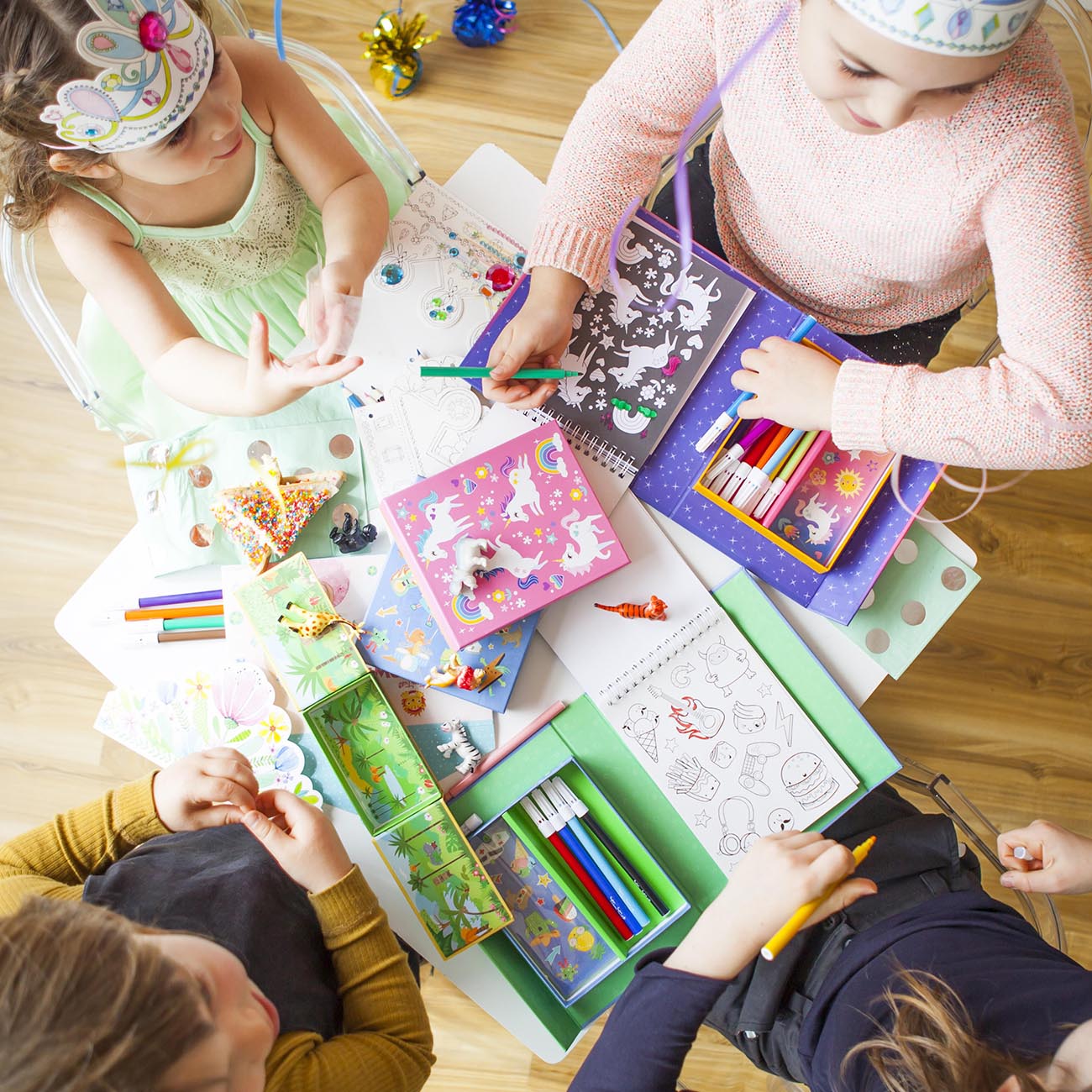 Tiger Tribe | Colouring Set In Unicorn Magic Design