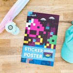Huge Sticker Poster - Pixel Art (1,600 Stickers)