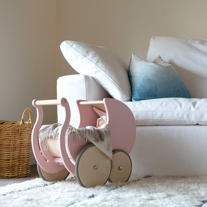 Pram & Walker Convertible Baby Travel System with Adjustable Seat and Foldable Frame