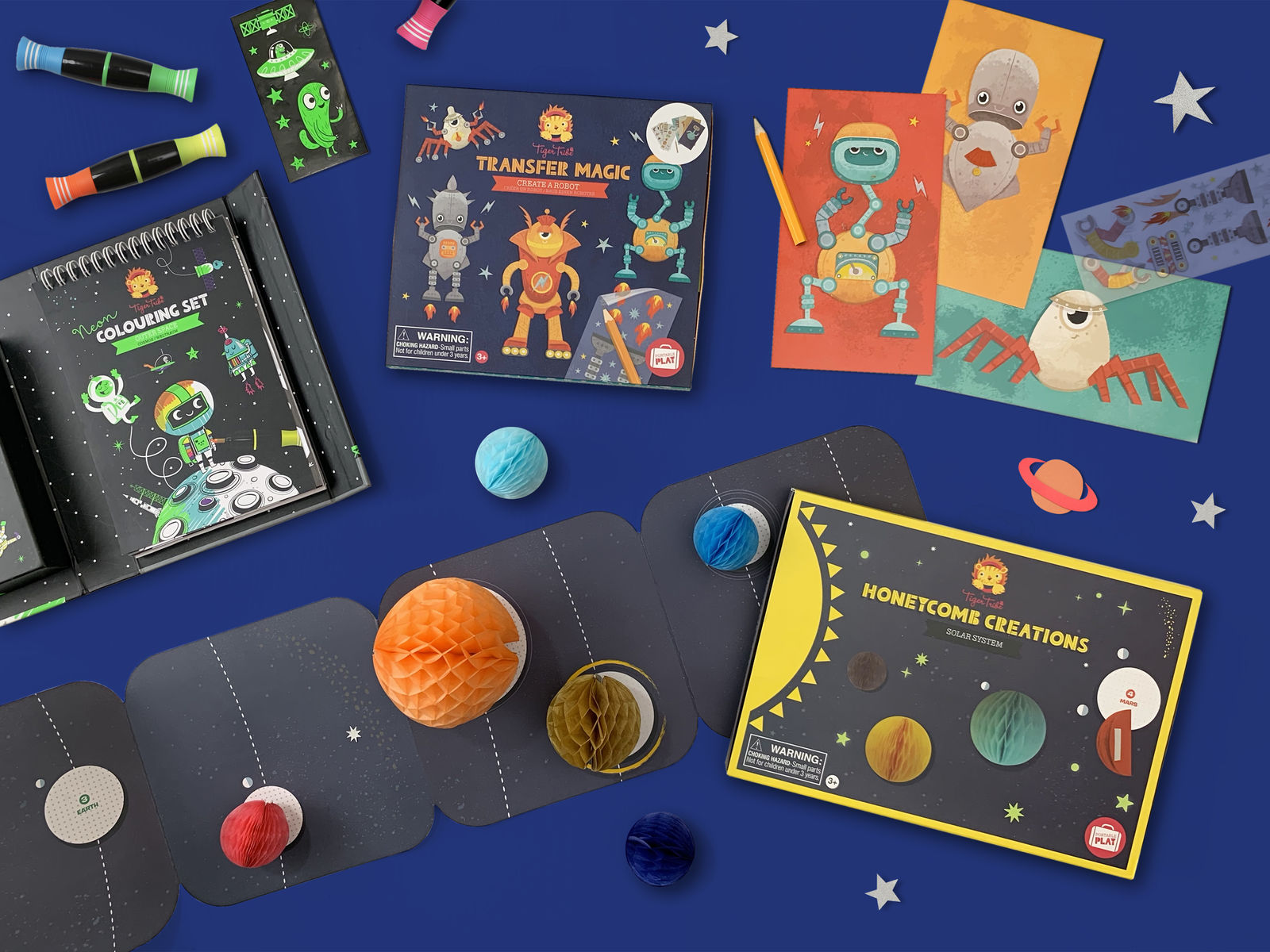Tiger Tribe | Transfer Magic - Create a Robot | Crafting Activity | Order Online