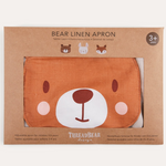 Bear Linen Apron