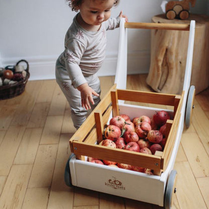 مشاية كيندر فيتس لعبة كارجو - أبيض