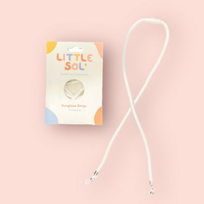 Ice White Kids Sunglasses + Strap