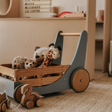 Buy Online From Sweet Pea - Kinderfeets Toy Cargo Walker - Slate Blue