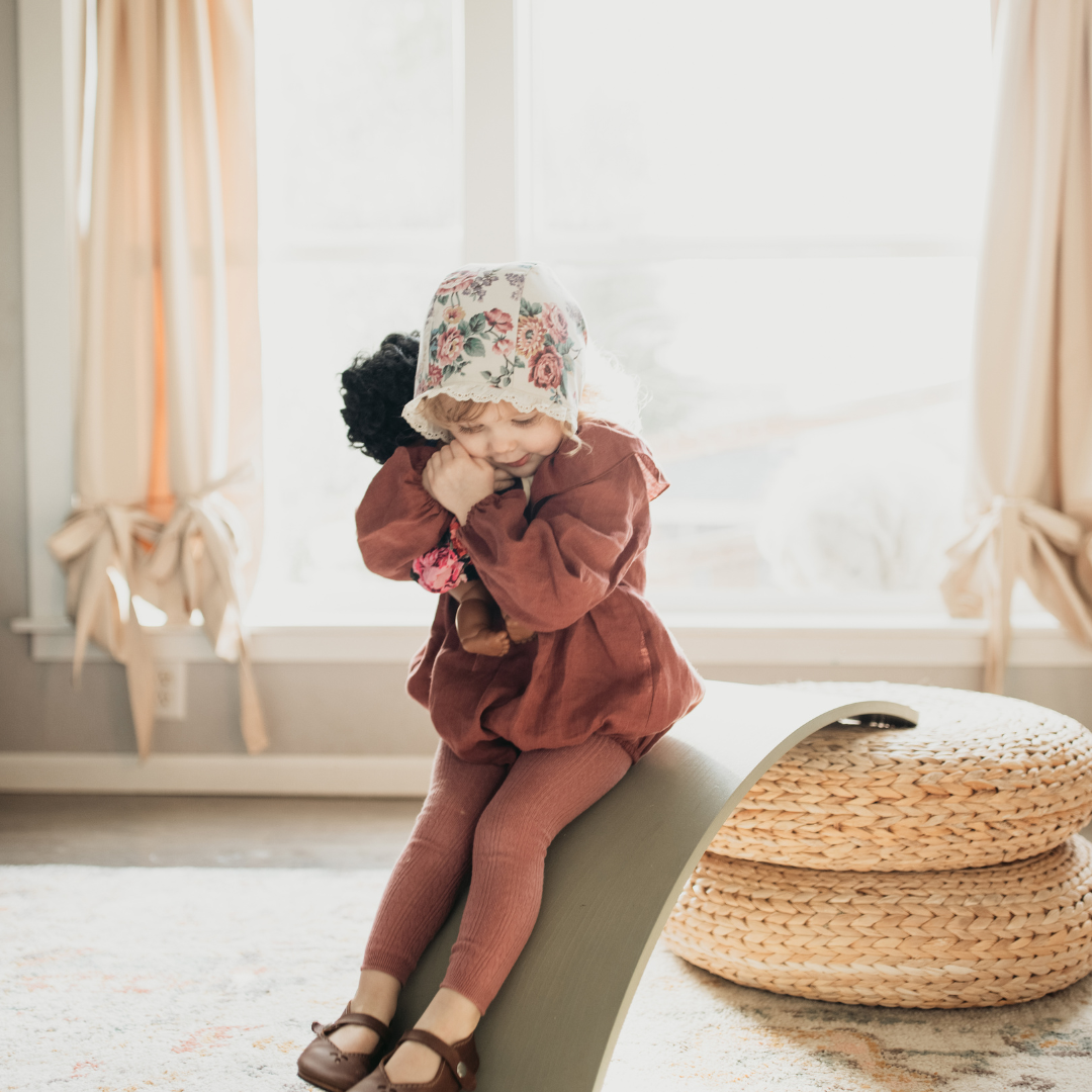 Kinderboard Balance Board – Montessori Wooden Play and Motor Skills Trainer