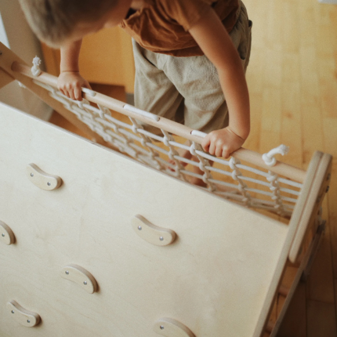 Pikler Climber Triangle Montessori Climbing Frame for Toddlers and Kids