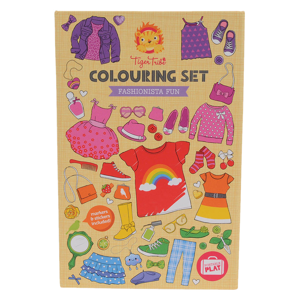 Colouring Set - Fashionista Fun