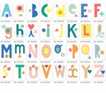 Alphabet Wall Sticker - m